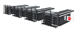 Simple Supermarket Checkout Counter with Conveyor Belt,Real-Time Store Data & Counters | Voxreal Fixture,Supermarket, Retail Chain Gondola Shelves and LED Lighting Manufacturer. 