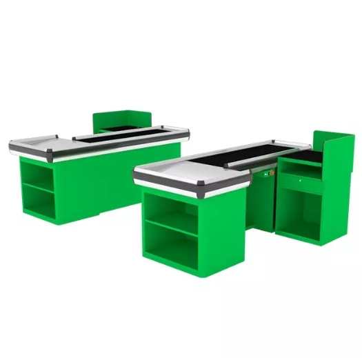 Electric Checkout Counter,Real-Time Store Data & Counters | Voxreal Fixture,Supermarket, Retail Chain Gondola Shelves and LED Lighting Manufacturer. 