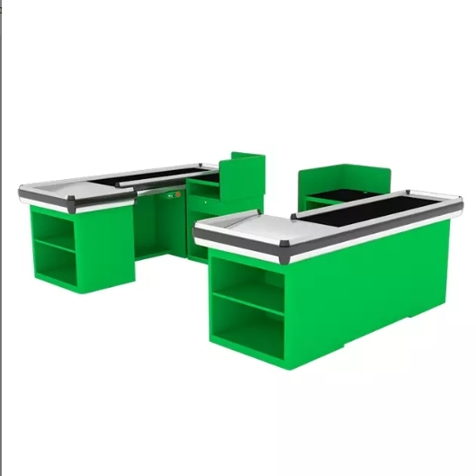 Electric Checkout Counter,Real-Time Store Data & Counters | Voxreal Fixture,Supermarket, Retail Chain Gondola Shelves and LED Lighting Manufacturer. 