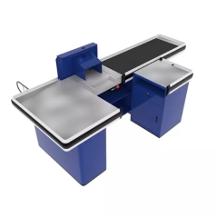 Conveyor Checkout Counter,Real-Time Store Data & Counters | Voxreal Fixture,Supermarket, Retail Chain Gondola Shelves and LED Lighting Manufacturer. 