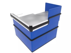 Convenience Store Mini Checkout Counter,Real-Time Store Data & Counters | Voxreal Fixture,Supermarket, Retail Chain Gondola Shelves and LED Lighting Manufacturer. 