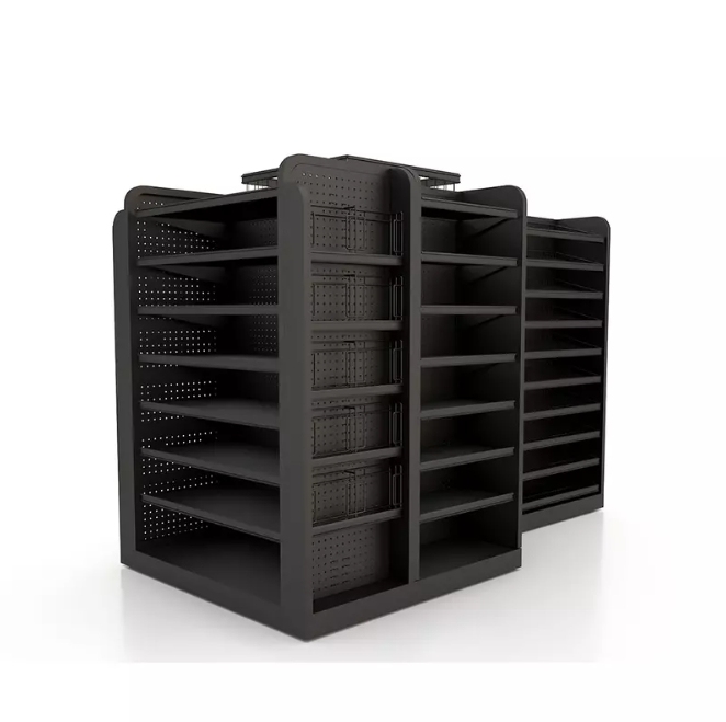 Display Shelf in Front of Checkout Counter,Real-Time Store Data & Counters | Voxreal Fixture,Supermarket, Retail Chain Gondola Shelves and LED Lighting Manufacturer. 