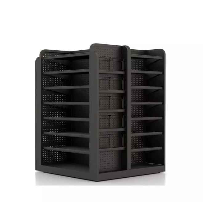 Display Shelf in Front of Checkout Counter,Real-Time Store Data & Counters | Voxreal Fixture,Supermarket, Retail Chain Gondola Shelves and LED Lighting Manufacturer. 