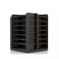 Display Shelf in Front of Checkout Counter,Real-Time Store Data & Counters | Voxreal Fixture,Supermarket, Retail Chain Gondola Shelves and LED Lighting Manufacturer. 
