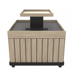 2 Layers Promotion Display Stand,2 Layers Promotion Display Stand,Supermarket, Retail Chain Gondola Shelves and LED Lighting Manufacturer. 
