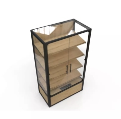 Commercial Supermarket Wooden Display Shelf with Glass Door,Commercial Supermarket Wooden Display Shelf with Glass Door,Supermarket, Retail Chain Gondola Shelves and LED Lighting Manufacturer. 