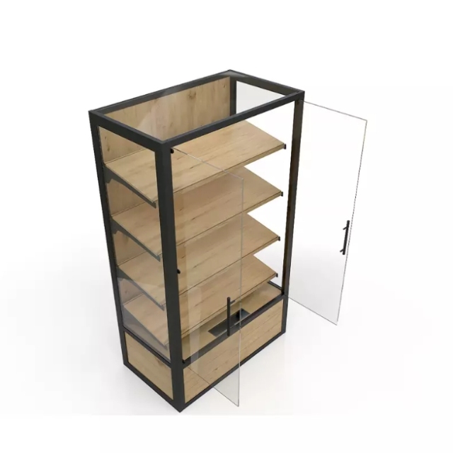 Commercial Supermarket Wooden Display Shelf with Glass Door,Commercial Supermarket Wooden Display Shelf with Glass Door,Supermarket, Retail Chain Gondola Shelves and LED Lighting Manufacturer. 