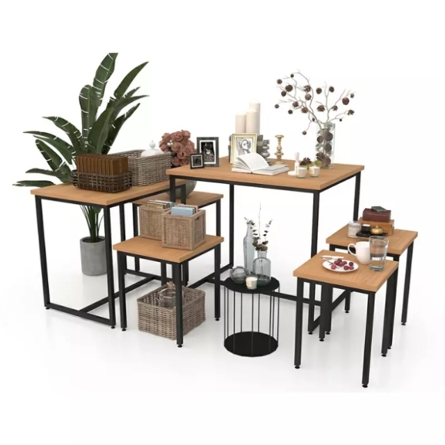 Display Table for Supermarket,Display Table for Supermarket,Supermarket, Retail Chain Gondola Shelves and LED Lighting Manufacturer. 