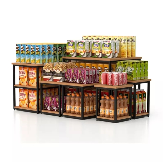 Display Table for Supermarket,Display Table for Supermarket,Supermarket, Retail Chain Gondola Shelves and LED Lighting Manufacturer. 
