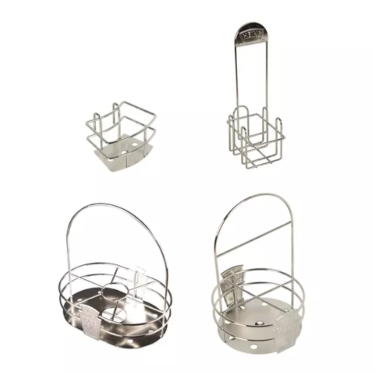 Tabletop Stainless Steel Condiment Caddy Holder Basket To Hold Heinz Bottle,supermarket shelving supplier from China,Supermarket, Retail Chain Gondola Shelves and LED Lighting Manufacturer. 