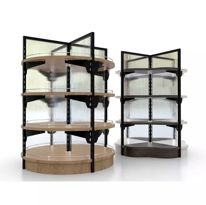 Wooden And Metal And Glass Display Rack,Wooden And Metal And Glass Display Rack,Supermarket, Retail Chain Gondola Shelves and LED Lighting Manufacturer. 