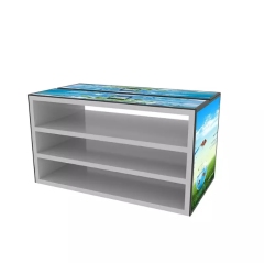 Display Table with Light Box,Display Table with Light Box,Supermarket, Retail Chain Gondola Shelves and LED Lighting Manufacturer. 