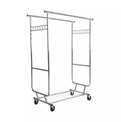 Foldable Garment Rack,Foldable Garment Rack,Supermarket, Retail Chain Gondola Shelves and LED Lighting Manufacturer. 