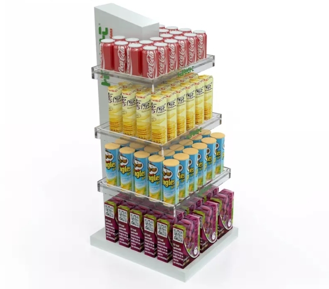 Convenience Store Acrylic Display Shelf,Convenience Store Acrylic Display Shelf,Supermarket, Retail Chain Gondola Shelves and LED Lighting Manufacturer. 