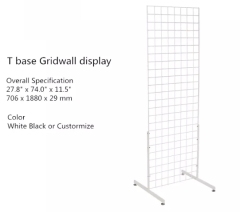 T base Gridwall Display Stand,T base Gridwall Display Stand,Supermarket, Retail Chain Gondola Shelves and LED Lighting Manufacturer. 