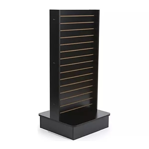 2 Side Freestanding Retail Slatwall Systems Wooden Slat Wall Shelving,2 Side Freestanding Retail Slatwall Systems Wooden Slat Wall Shelving,Supermarket, Retail Chain Gondola Shelves and LED Lighting Manufacturer. 
