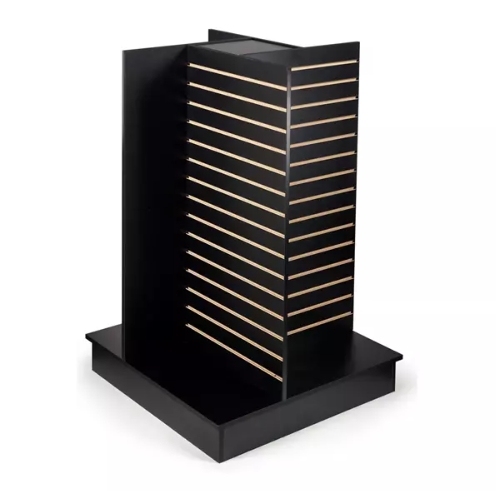 4 Side Slat Wall Display Retail Slatwall Wood Slat Walls,4 Side Slat Wall Display Retail Slatwall Wood Slat Walls,Supermarket, Retail Chain Gondola Shelves and LED Lighting Manufacturer. 