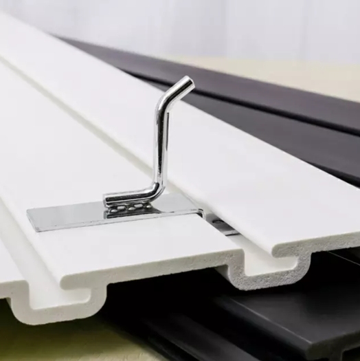 PVC Slatwall Display System,PVC Slatwall Display System,Supermarket, Retail Chain Gondola Shelves and LED Lighting Manufacturer. 