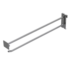 Slat Wall Panel Board Display Double Hook,Slat Wall Panel Board Display Double Hook,Supermarket, Retail Chain Gondola Shelves and LED Lighting Manufacturer. 