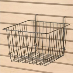 Wire Baskets for Slatwall or Gridwall Holders for Bulk Displays,Wire Baskets for Slatwall or Gridwall Holders for Bulk Displays,Supermarket, Retail Chain Gondola Shelves and LED Lighting Manufacturer. 