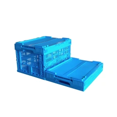 Blue PP Large Collapsible Storage Crate,Blue PP Large Collapsible Storage Crate,Supermarket, Retail Chain Gondola Shelves and LED Lighting Manufacturer. 