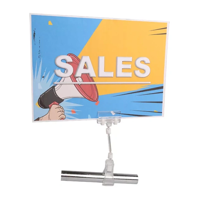 Rotation Clip Sign Holder,Rotation Clip Sign Holder,Supermarket, Retail Chain Gondola Shelves and LED Lighting Manufacturer. 