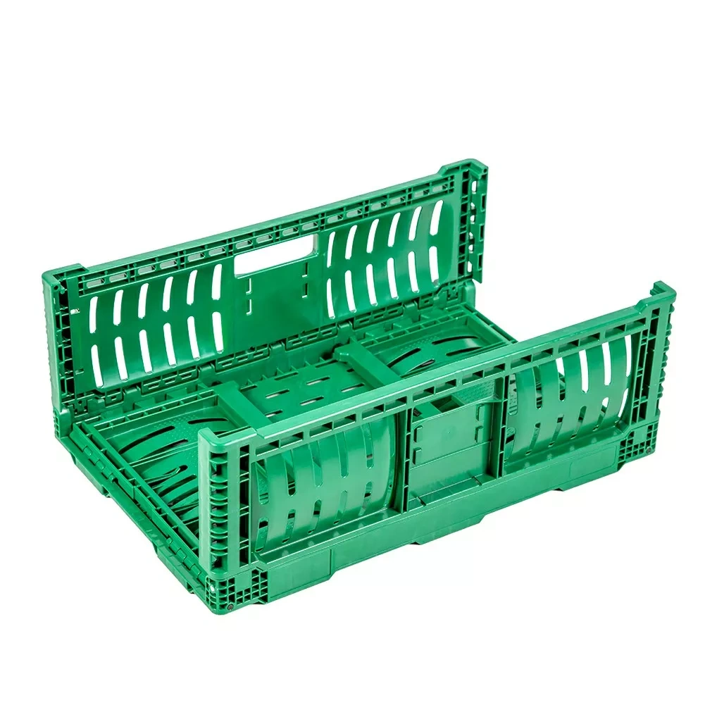Button Handle Easy Folding Plastic Crate,Button Handle Easy Folding Plastic Crate,Supermarket, Retail Chain Gondola Shelves and LED Lighting Manufacturer. 