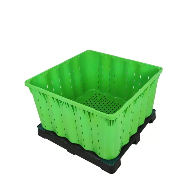 Stackable Plastic Pallet Box,Stackable Plastic Pallet Box,Supermarket, Retail Chain Gondola Shelves and LED Lighting Manufacturer. 