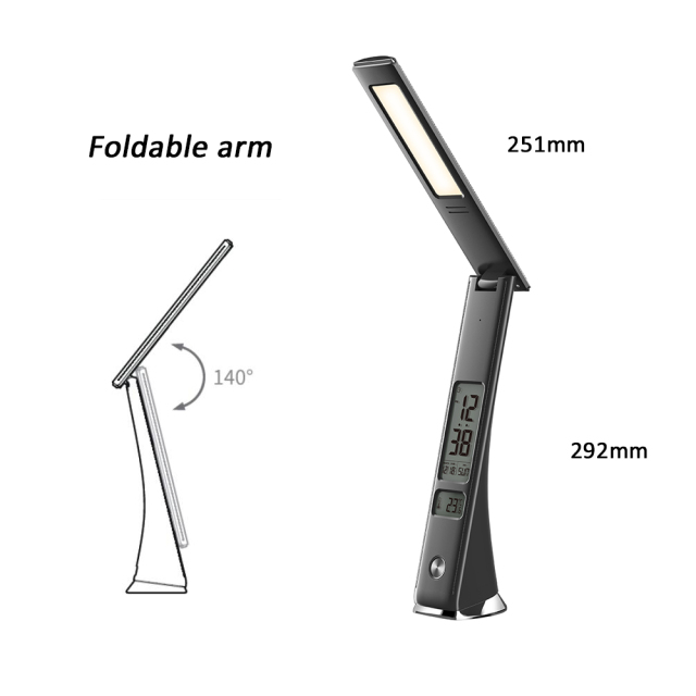 LED Table Lamp Desk Reading Lamps Rechargeable Bedside Night Light U11