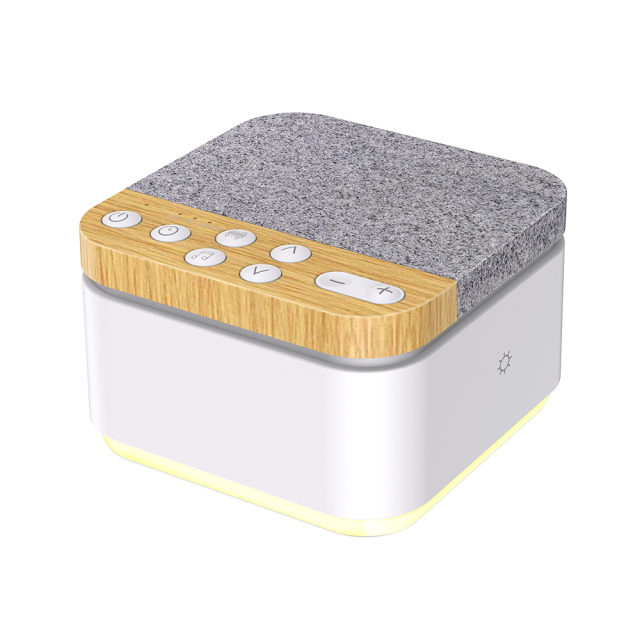 Multifunctional white noise machine with touch dimming night light