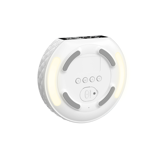 Poartable 3 in 1 Wireless charger Bedside clock