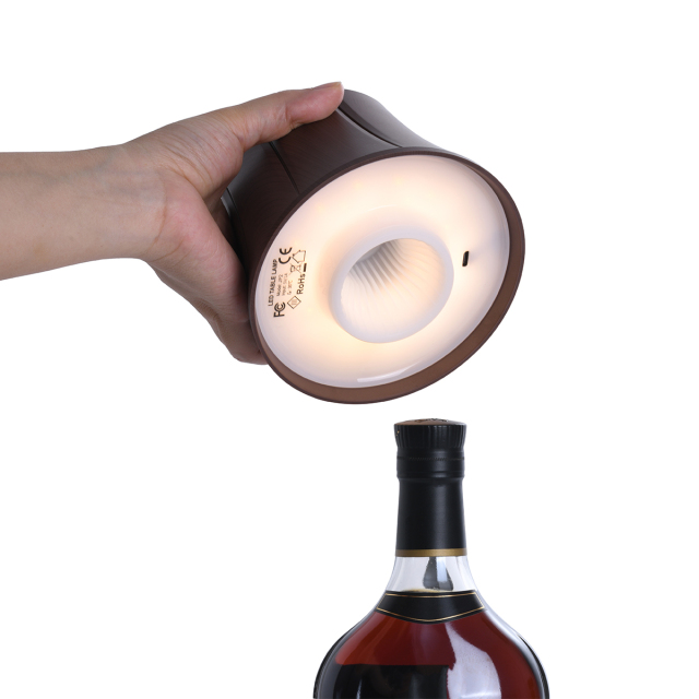 Cordless Rechargeable Battery Bottle Lamp