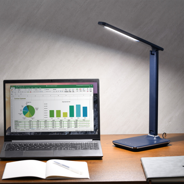 Desk Reading Lamp LED Table Lamps Adjustable Night Light U12