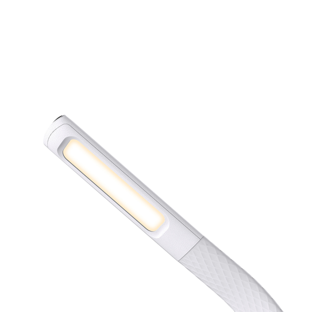 LED Desk Lamp with Clock and RGB Light