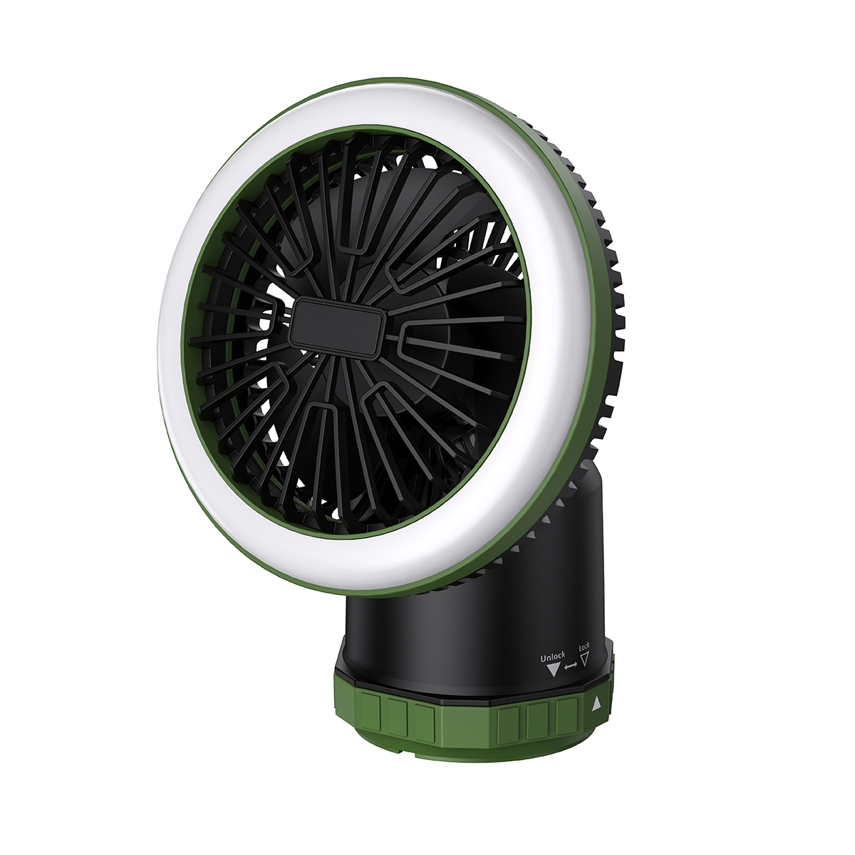 Rechargeable & Portable Emergency Fan Lamp