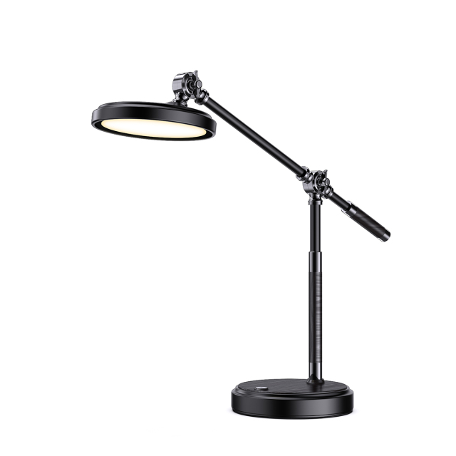 Retro marbling metal lamp