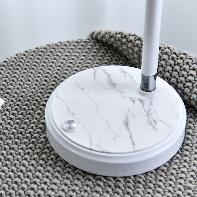 Retro marbling metal lamp
