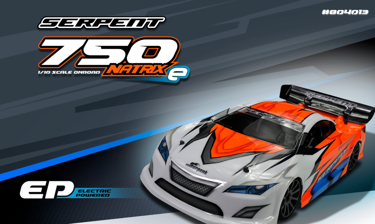 Natrix 750-e 1/10 4wd EP (SER804013),EP-Electric Power