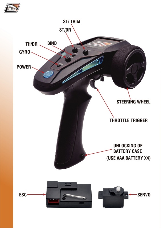 Serpent S240 40th Anniversary RTR (SER420002)
