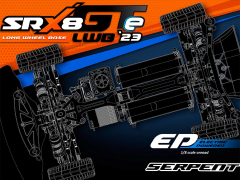 Serpent SRX8 GTE LWB '23 1/8 4wd EP (SER600071)
