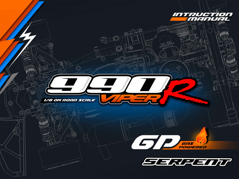 Serpent Viper 990R 1/8 GP (SER903022)