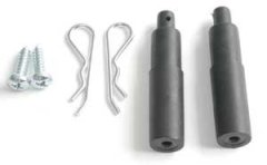 Nylon front bodymounts long, 2 (SER6124)