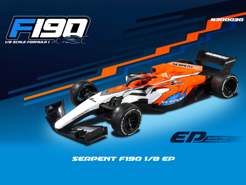 Serpent F190 1/8 4wd EP (SER300030)
