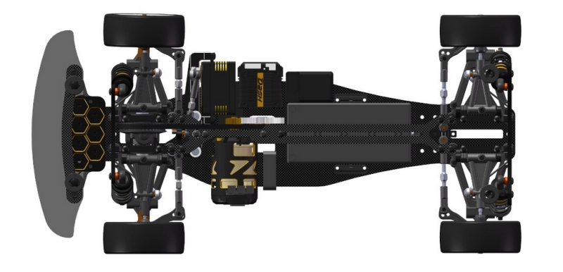 Medius X20FWD '21 carbon 1/10 EP (SER400043)