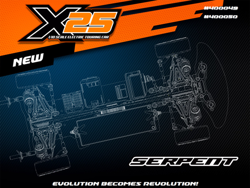 Medius X25 steel 1/10 EP (SER400050)