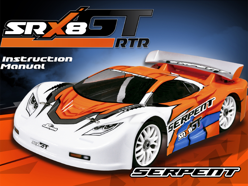 Serpent SRX8 GT RTR 4wd 1/8 GP (SER600062)