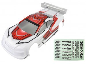 Body 190mm precut Red X20S '23 (SER402115)
