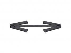 Front suspension plate carbon 988e Pan (SER905113)