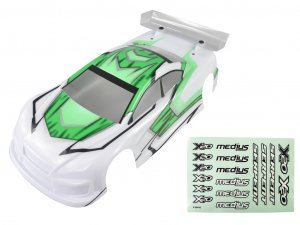 Body 190mm precut Green X20S '23 (SER402117)