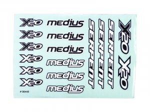Decal sheet (2) X20  (SER401876)